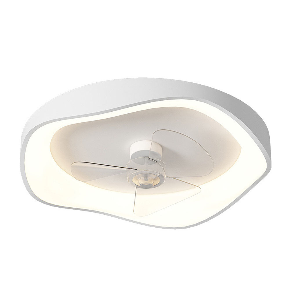 Ventilateur de plafond moderne avec lumière LED