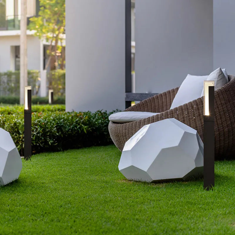 Borne de jardin architecturale LED