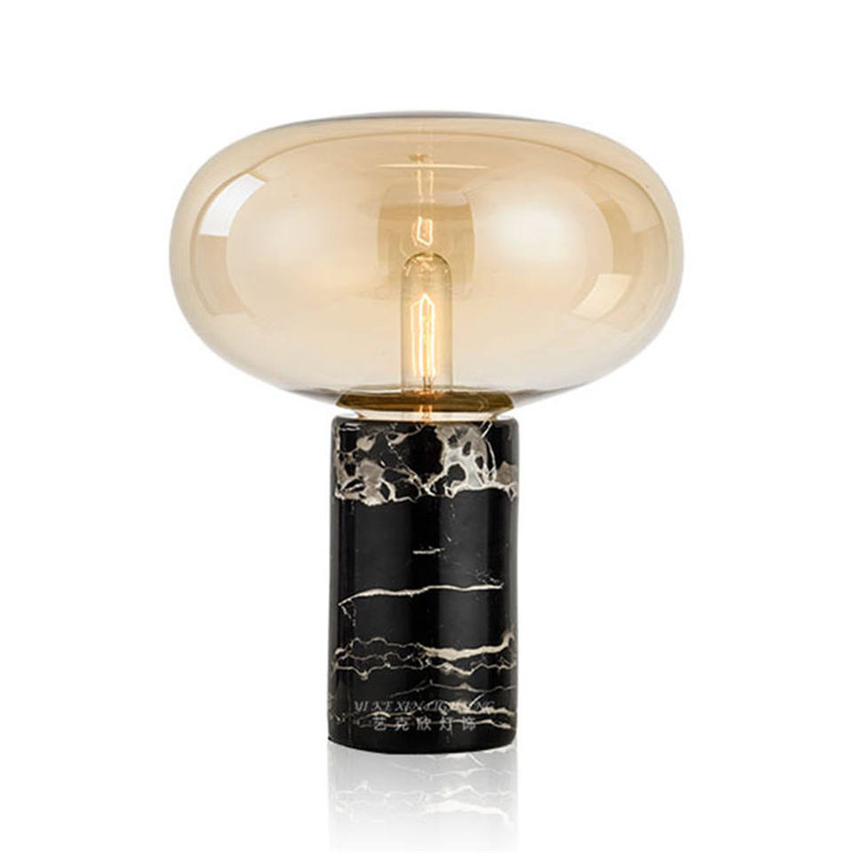 Lampe à poser en marbre style mi-siècle moderne Yorlan