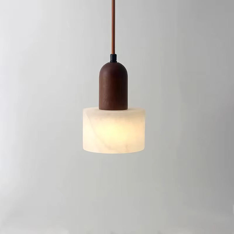 Suspension en marbre vert jade Japandi Sarelle