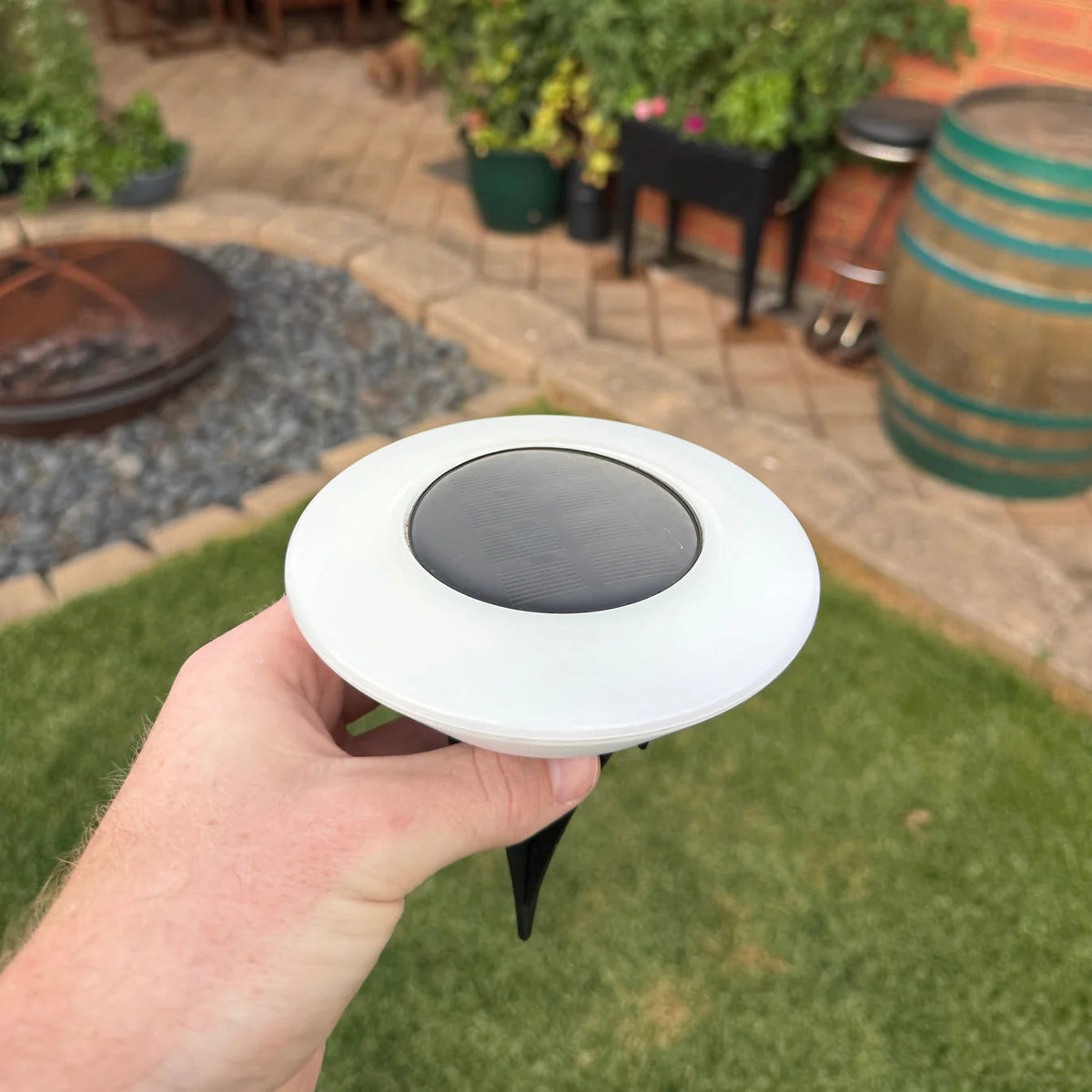 Lampes solaires de balisage pour le sol