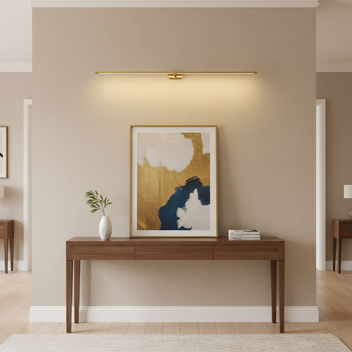Applique murale LED linéaire sans fil
