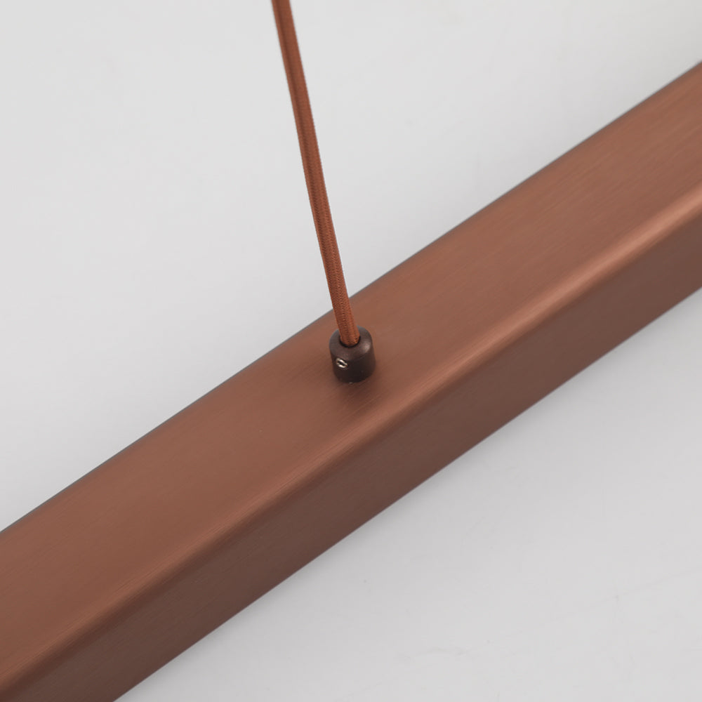 Suspension linéaire minimaliste en métal Norvale