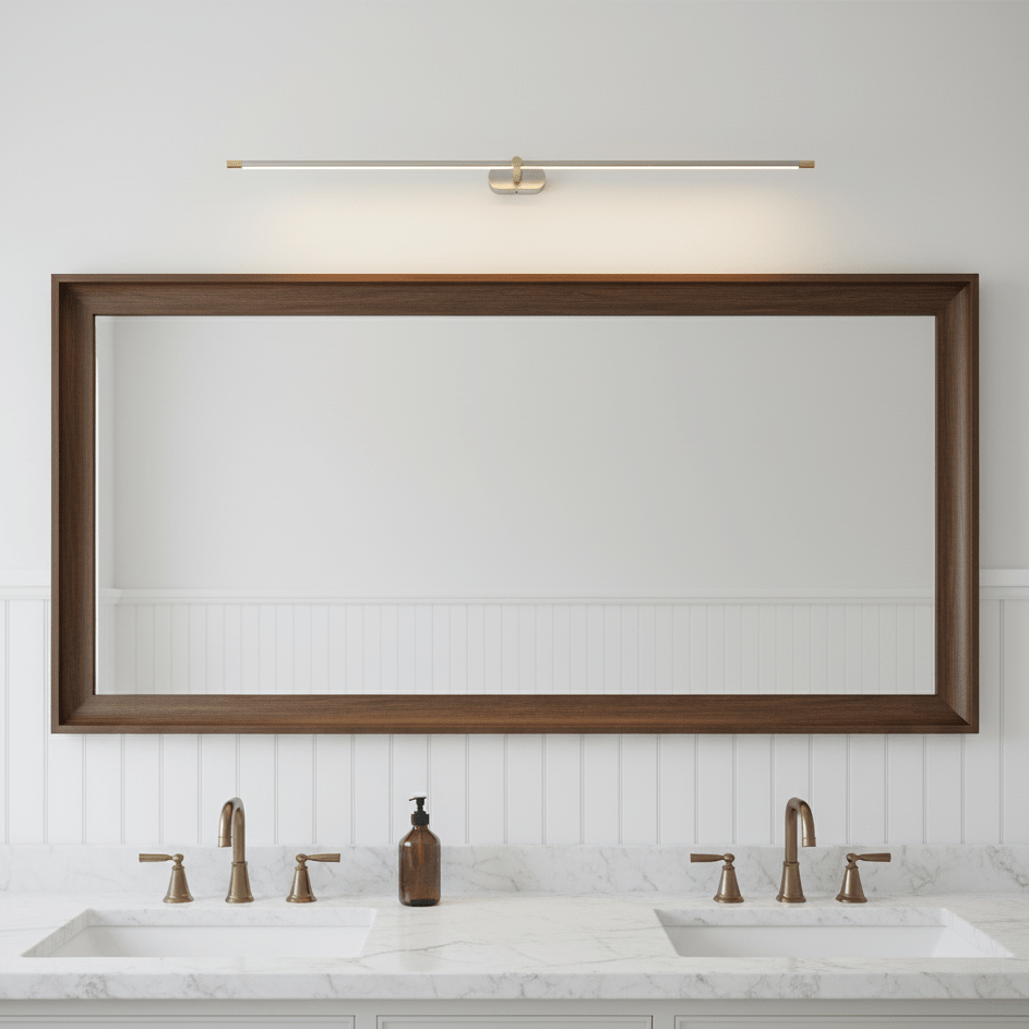 Applique murale minimaliste en aluminium Arvenna pour tableaux