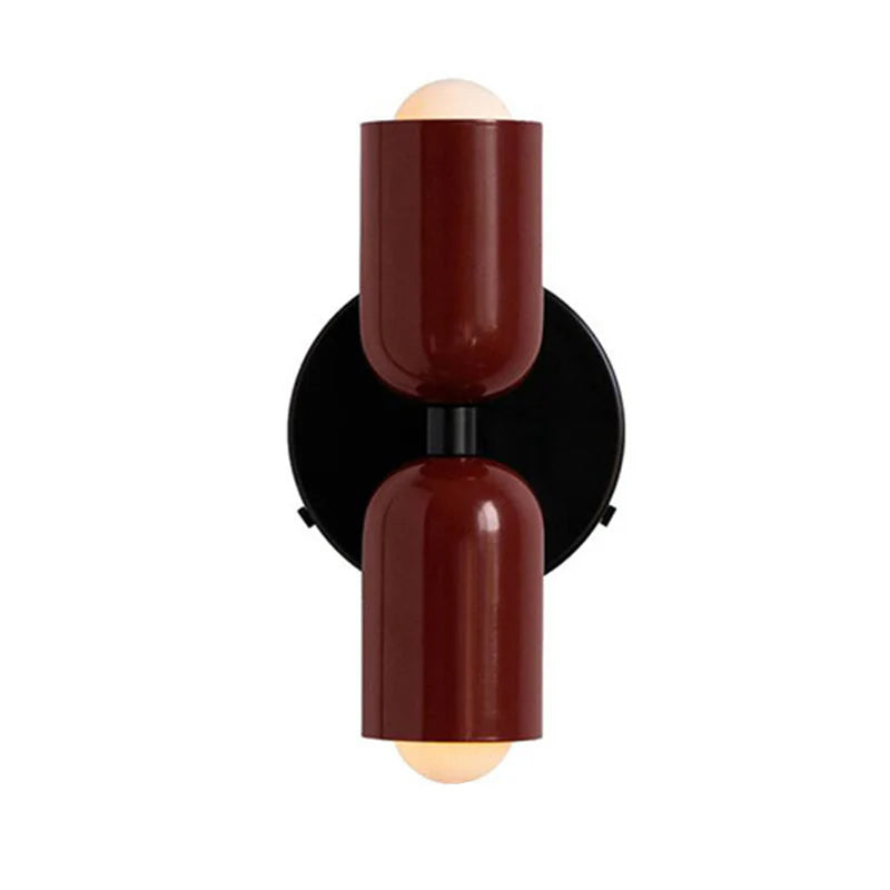 Applique murale industrielle à double tête