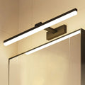 Lumière de miroir noire élégante