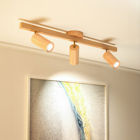 Lampe sur rail à DEL minimaliste