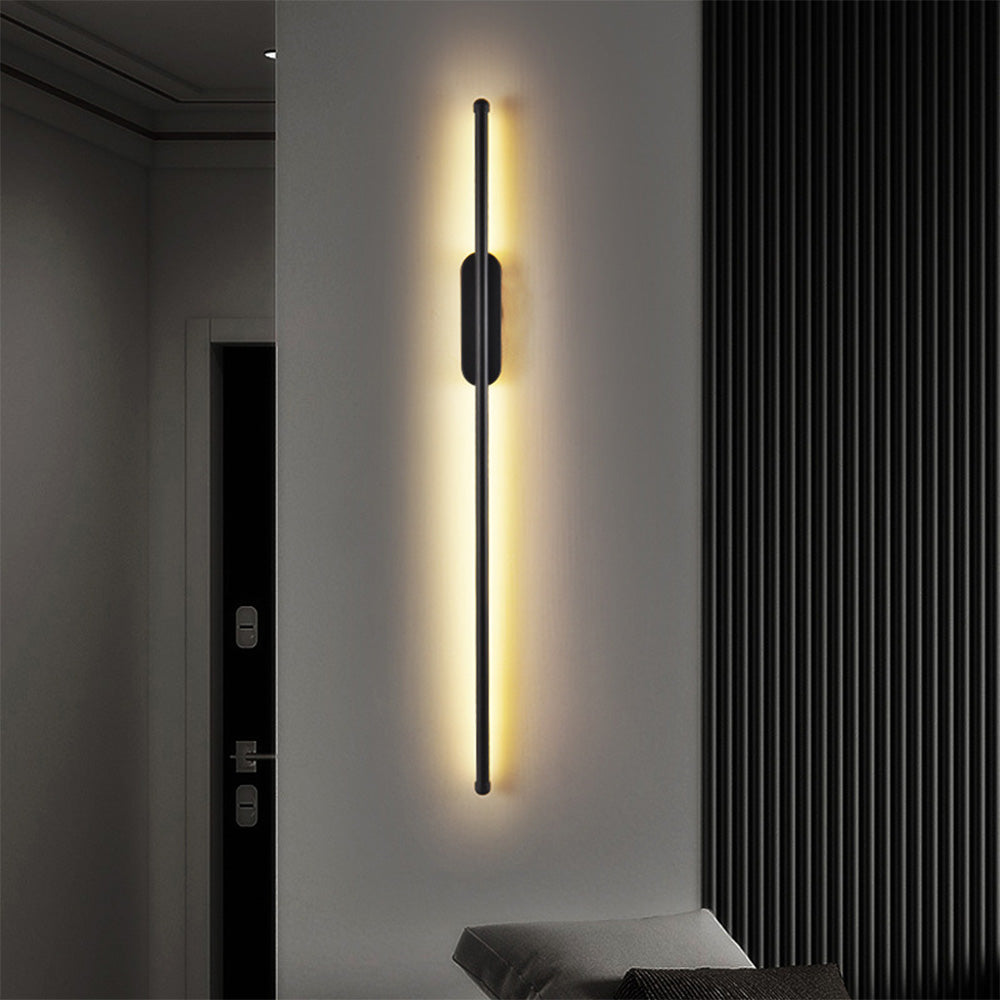 Longue lampe murale d'accentuation à DEL