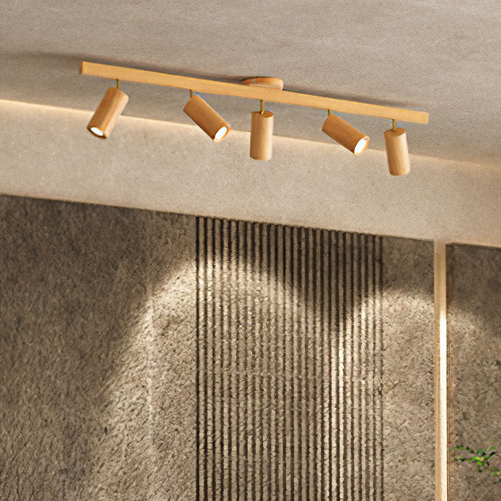 Lampe sur rail à DEL minimaliste