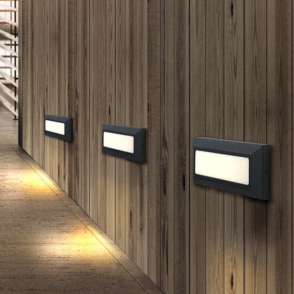 Éclairage moderne LED pour terrasse et marches extérieur