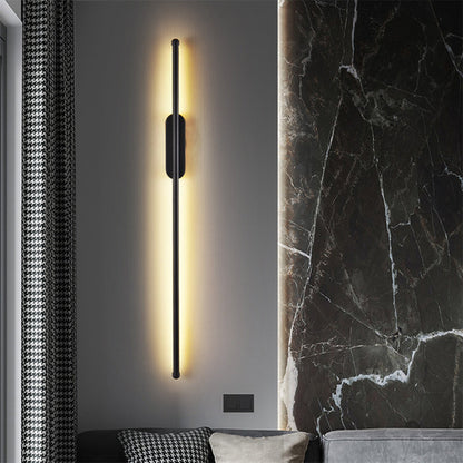 Longue lampe murale d'accentuation à DEL