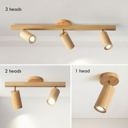 Lampe sur rail à DEL minimaliste