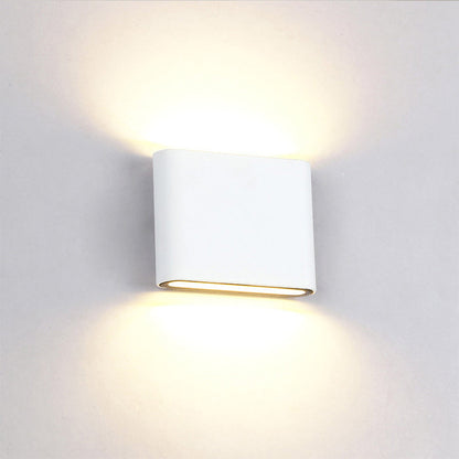 Lumière extérieure moderne étanche orientable haut-bas