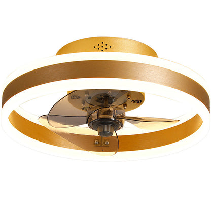 Ventilateur de plafond encastré avec éclairage LED