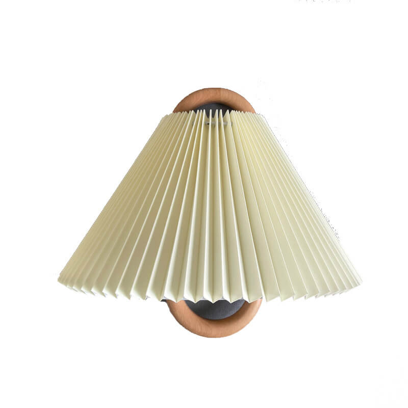 Lampe murale plissée contemporaine