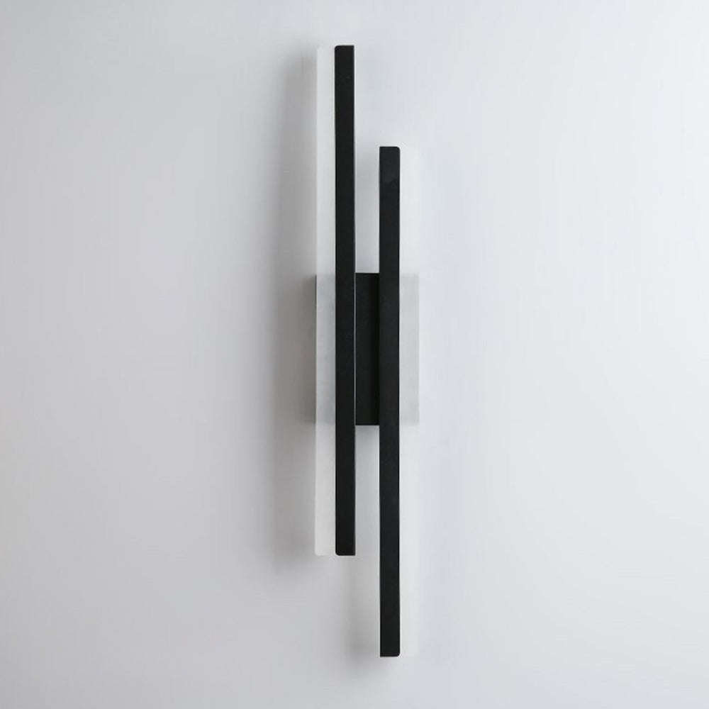 Applique murale longue en acrylique à DEL