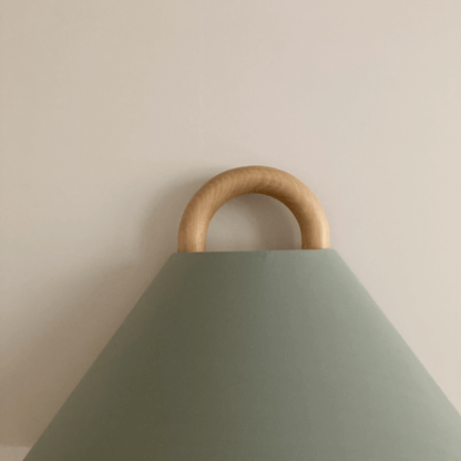 Lampe murale plissée contemporaine