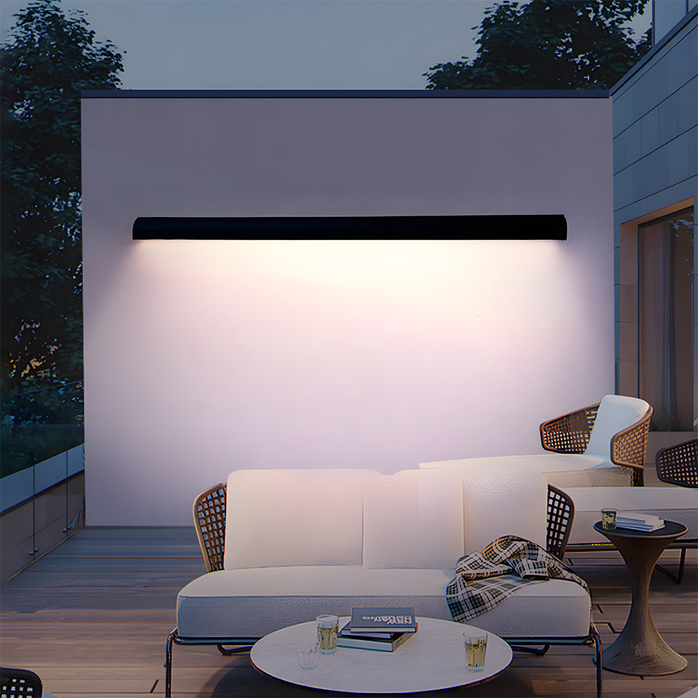 Applique murale LED étanche pour jardin extérieur en bande