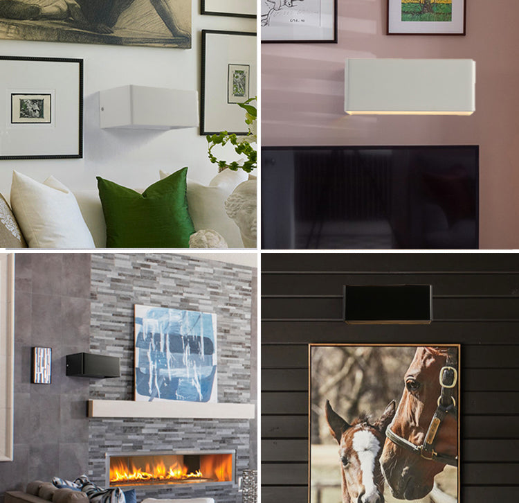 Applique murale en forme de cube