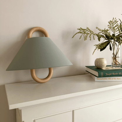 Lampe murale plissée contemporaine