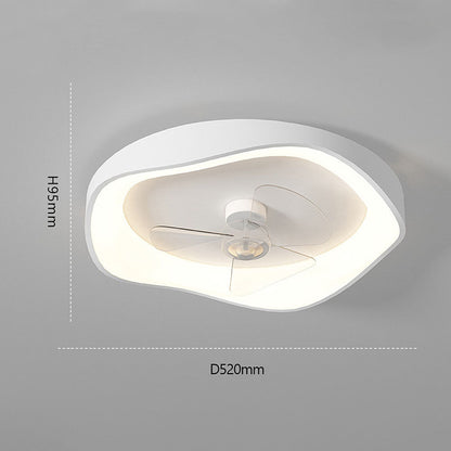 Ventilateur de plafond moderne avec lumière LED