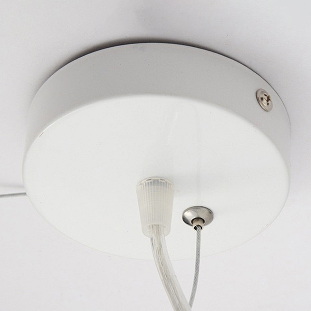Lustre suspendu en forme de nuage à LED