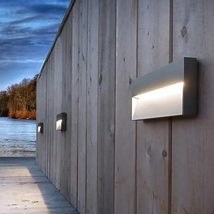 Lumière LED extérieure pour terrasse et marche avec détecteur de mouvement