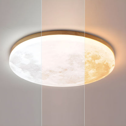 Lustre Art Déco Inspiré de la Lune