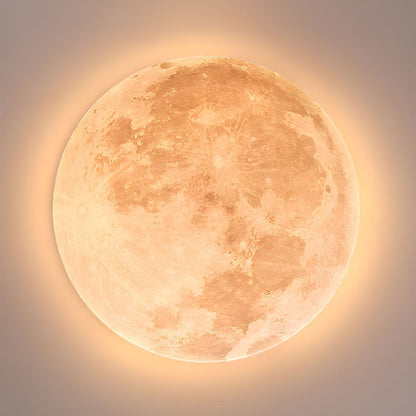 Lustre Art Déco Inspiré de la Lune