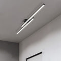 Plafonnier allongé en aluminium à DEL
