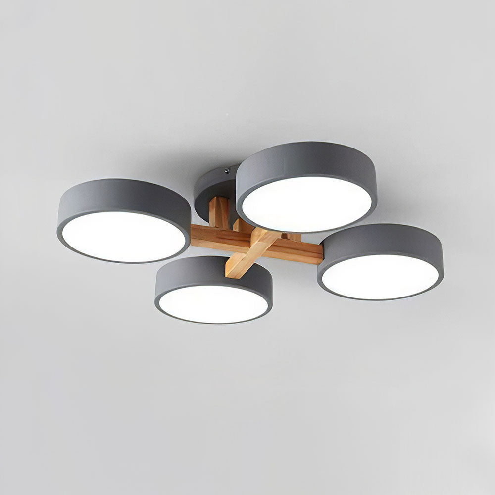 Lampe de chambre à coucher moderne encastrée