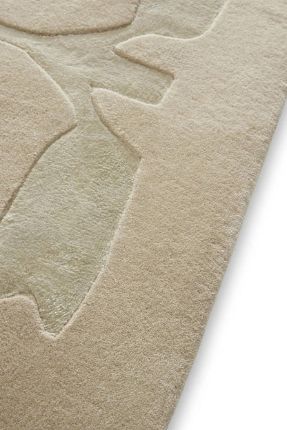 Tapis en laine Bordeaux élégant pour salon