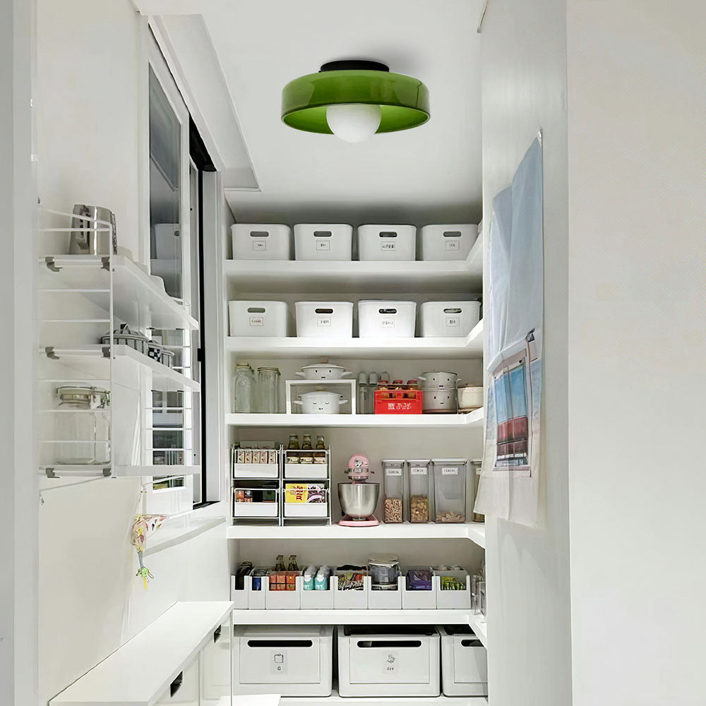 Plafonnier rond à LED encastré