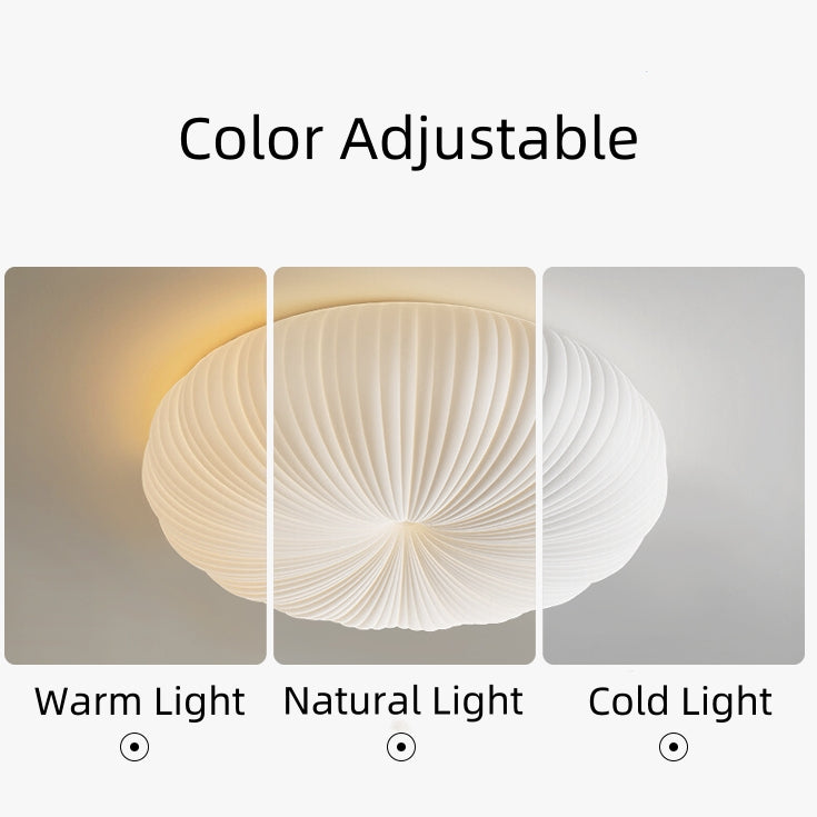 Lustre moderne en forme de citrouille