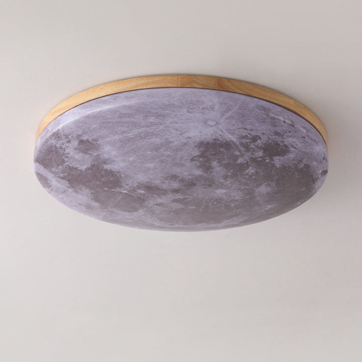 Plafonnier Lune Minimaliste