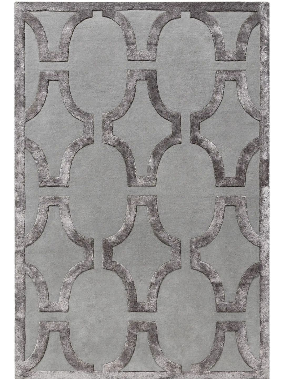 Tapis en laine crème pour salon design