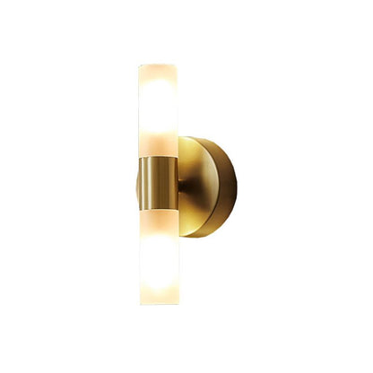 Applique murale LED dorée moderne