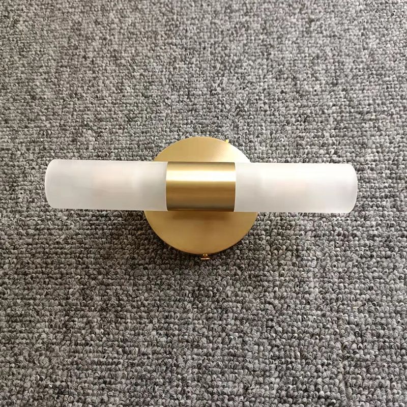Applique murale LED dorée moderne
