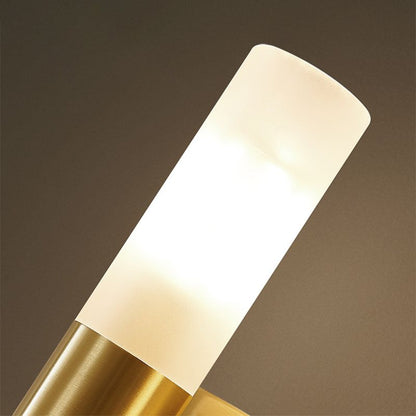 Applique murale LED dorée moderne