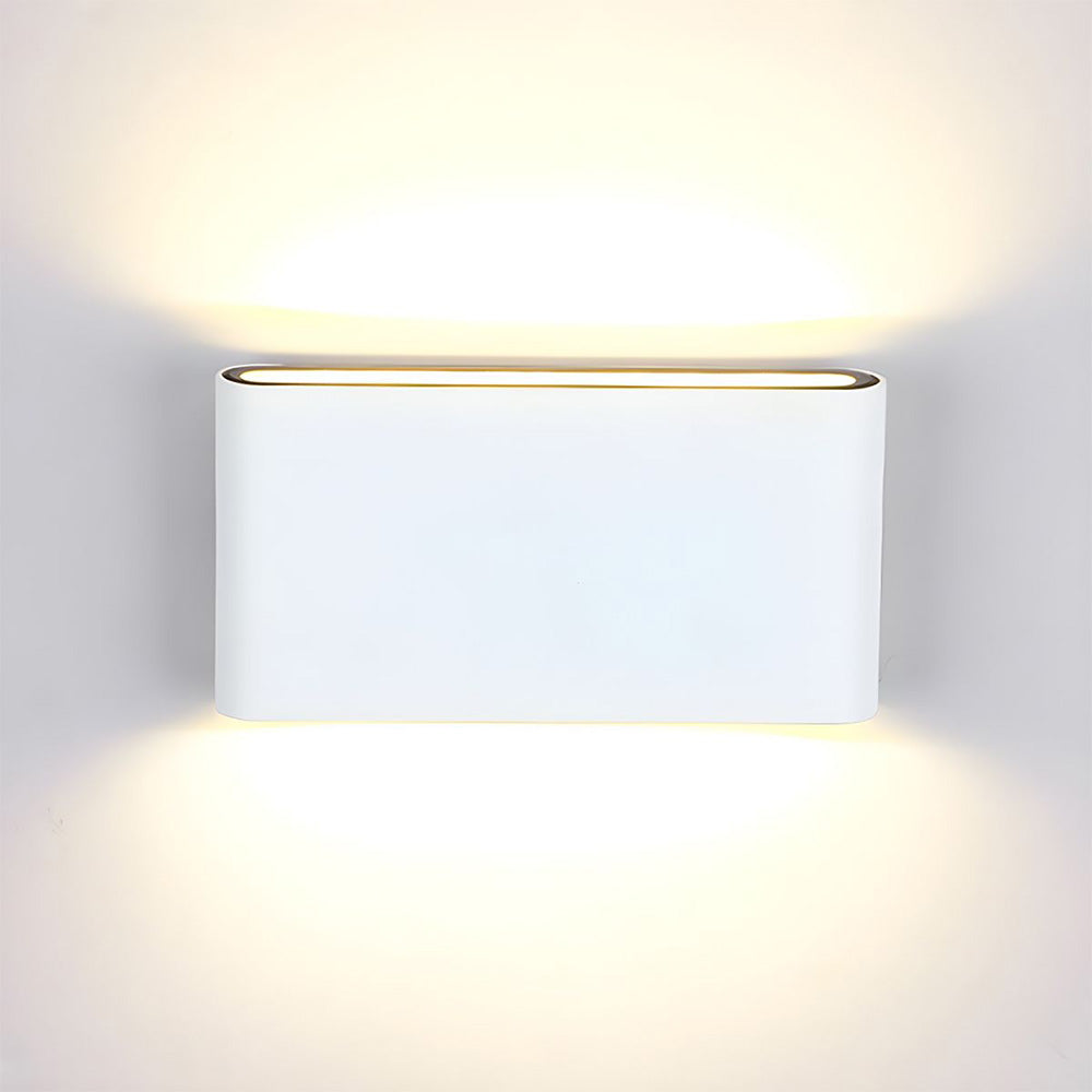 Lumière extérieure moderne étanche orientable haut-bas