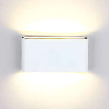 Lumière extérieure moderne étanche orientable haut-bas