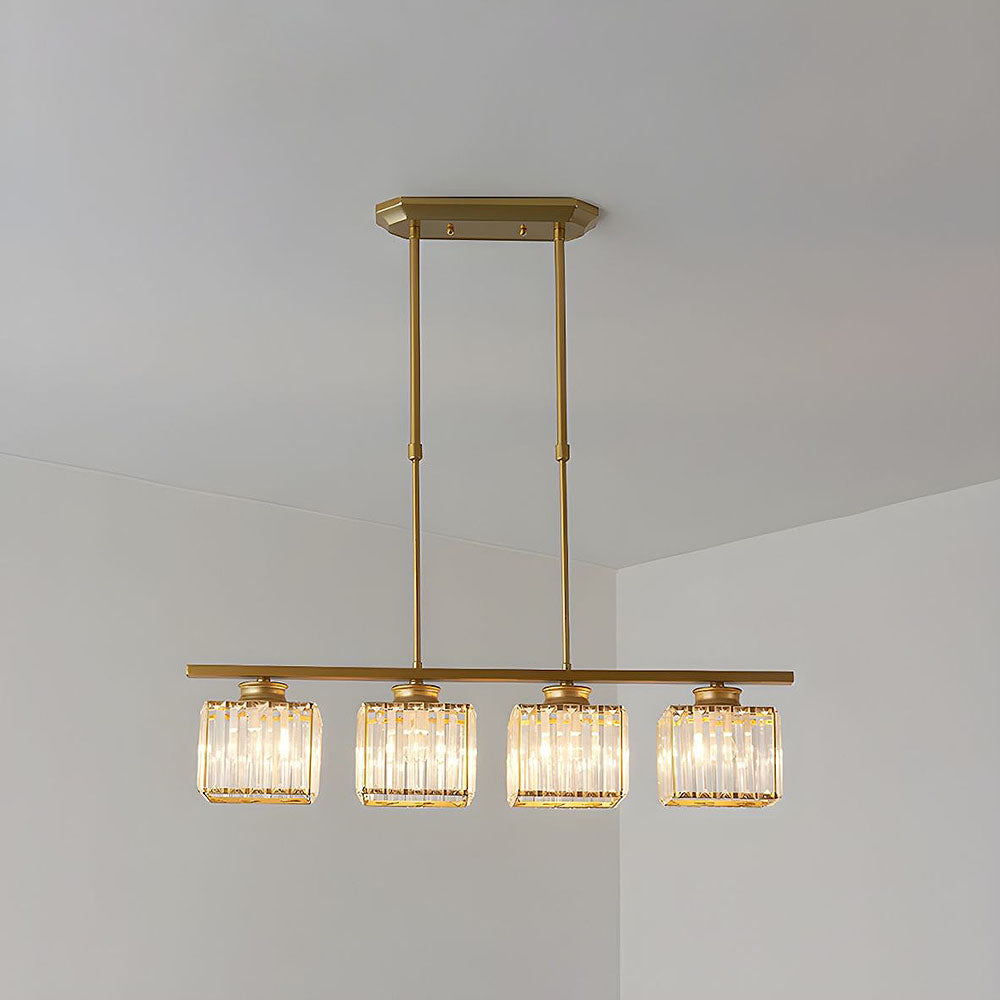 Lustre moderne à cadre en arc