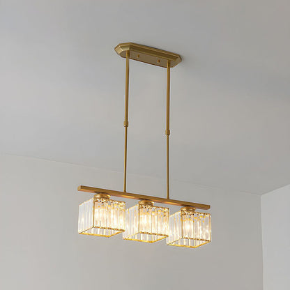 Lustre moderne à cadre en arc