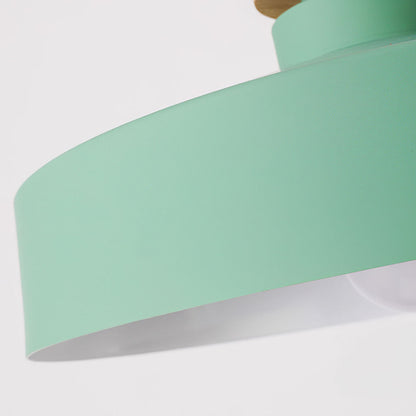 Luminaires suspendus colorés créatifs pour plafond