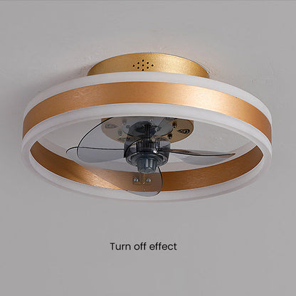 Ventilateur de plafond encastré avec éclairage LED
