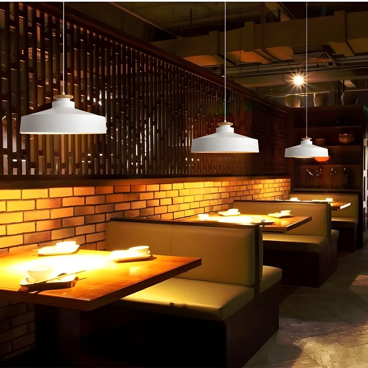 Luminaires suspendus colorés créatifs pour plafond