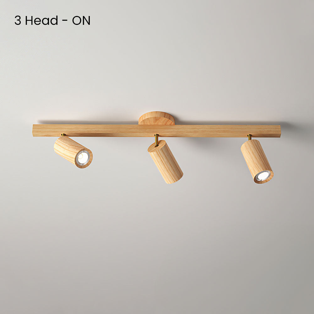 Lampe sur rail à DEL minimaliste