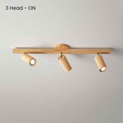 Lampe sur rail à DEL minimaliste