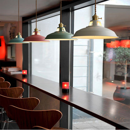 Lustre de cuisine coloré