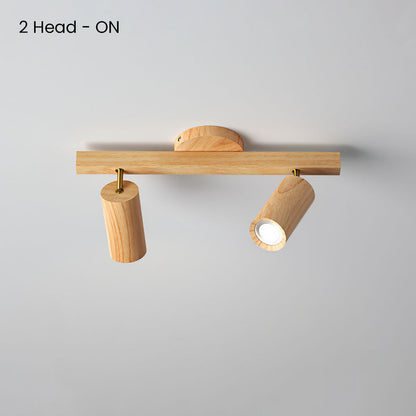 Lampe sur rail à DEL minimaliste